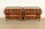Late 20th Century Karges French Provincial Louis XV Burled Walnut and Gold Gilt Bombay Chests of Drawers, Pair For Sale - Image 5 of 16