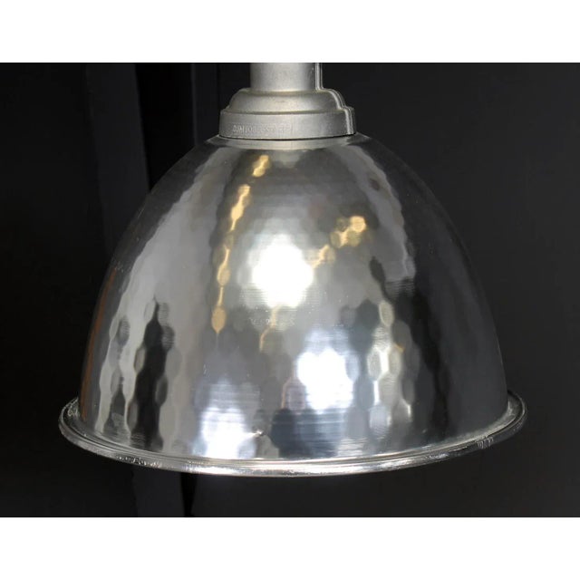 1980s Large Vintage Industrial Ceiling Lamp, 1980 For Sale - Image 5 of 8