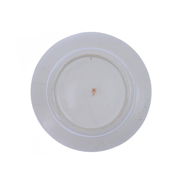 Early 19th Century Georgian Derby Botanical Plate Duesbury Bloor Mark Blue Gilt - a Pair For Sale - Image 9 of 10