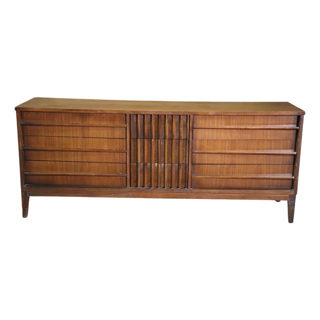 Mid 20th Century Mid-Century Long Dresser For Sale