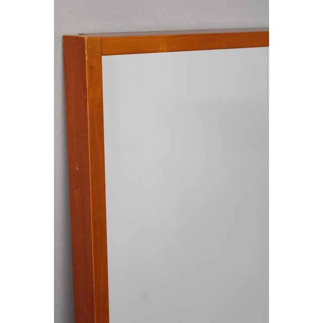 Mid-Century Standing Mirror with Shelf, Former Czechoslovakia, 1960s For Sale - Image 6 of 10