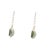 Contemporary Australian Black Opal Diamond Platinum Drop Earrings, A Pair For Sale - Image 3 of 4