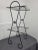 1960s Mid-Century Modern Black Metal Telephone Stand For Sale - Image 4 of 9