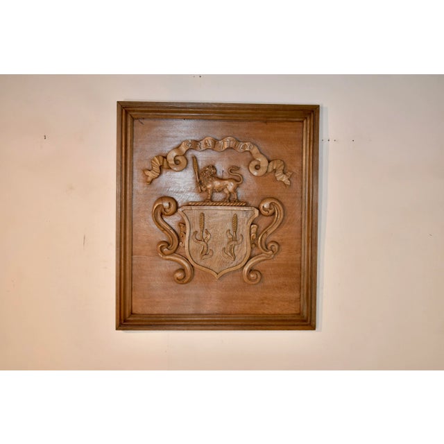 19th Century Framed English Armorial For Sale - Image 10 of 10