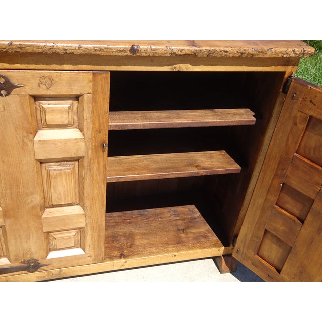 Tuscan Oak and Walnut 2-Door Sideboard For Sale - Image 10 of 18