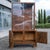 Brown Italian Art Deco Display Cabinet For Sale - Image 8 of 18