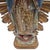 Mid-Century Mexican Our Lady of Guadalupe Carved Wood Devotional With Gilt Sunburst, 9" For Sale - Image 10 of 10