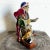 This vintage hand-painted pottery sculpture depicts Guan Gong (Guan Yu), the legendary Chinese general revered as a symbol...