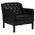 Black EJ 315/1 Lounge Chair in Black Leather by Erik Jørgensen, 2000s For Sale - Image 8 of 8