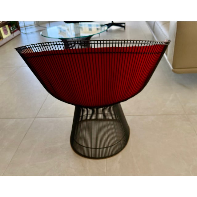 1970s Warren Platner for Knoll - 2 Un-Upholstered Lounge Chairs Plus Matching Coffee Table For Sale - Image 9 of 14