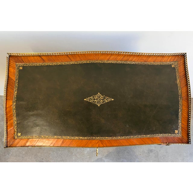 Late 19th Century Late 19th Century French Louis XV-style Writing Desk For Sale - Image 5 of 13