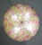 1970s Amazing Pink and Gold Large Size Murano Ceiling Light Flower by Seguso For Sale - Image 15 of 15