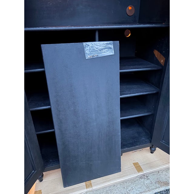 2010s Ballard Designs Casa Florentina Louis XVI Armoire - Made in Florence, Italy by Buying & Design For Sale - Image 5 of 12