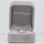 Modern Earth Mined Diamond Band, Solid 14k Gold, Natural Diamond Stacking Band, Size 6.75 For Sale - Image 3 of 9
