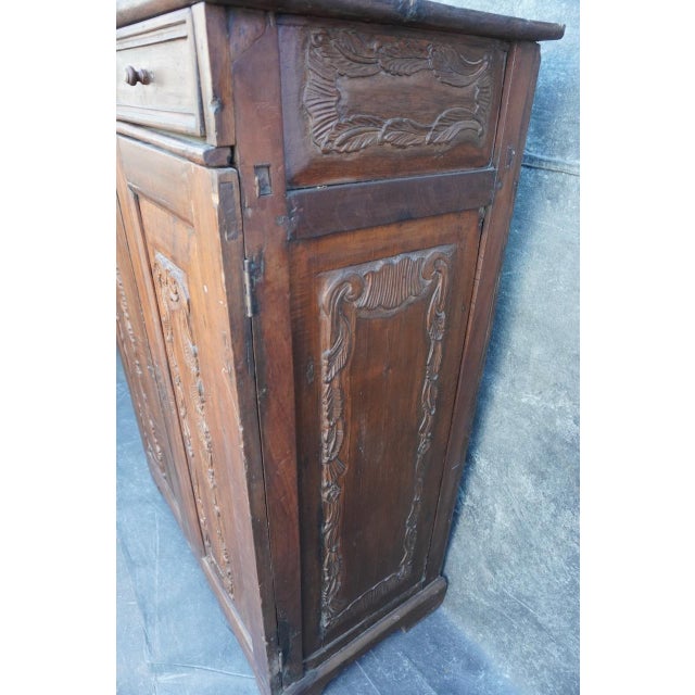 18th Century 18th Century Spanish Colonial Walnut Cabinet For Sale - Image 5 of 11