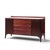 Contemporary Barbara Barry for Baker Furniture Stone and Mahogany Credenza For Sale - Image 3 of 10