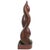 Hand Carved Wooden "Flame" Sculpture For Sale In Los Angeles - Image 6 of 6