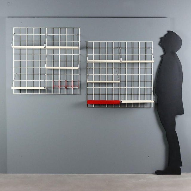 Metal modular wall system designed to offer maximum flexibility in space organization. The grid design allows for the...