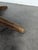 Brown Round Teak Table with Extension For Sale - Image 8 of 11