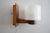 Brown Scandinavian Teak Wall Lights, 1960s, Set of 2 For Sale - Image 8 of 10