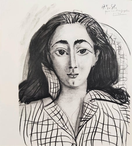 Pablo Picasso, Jacqueline, 1964, Lithograph