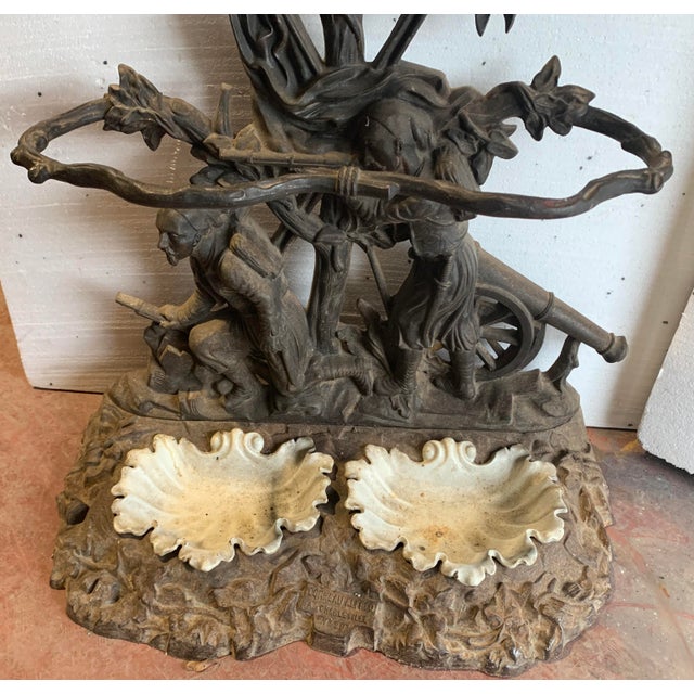 Entrance Hall Coat Rack in Cast Iron from Maison Corneau Alfred For Sale - Image 13 of 16