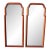 Henkel-Harris Mahogany Queen Anne Mirrors—A Pair For Sale