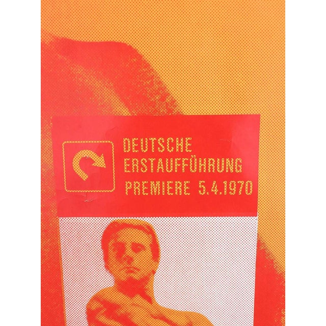 Your Own Thing (Tut, was ihr wollt) - a rare original poster for the German première of the Off-Broadway rock musical from...