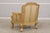 Textile Pair of French Rococo Style Upholstered Armchairs For Sale - Image 7 of 18