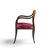 Wood Edward Wormley for Dunbar Alexandria Mid Century Walnut Armchairs - Pair For Sale - Image 7 of 13