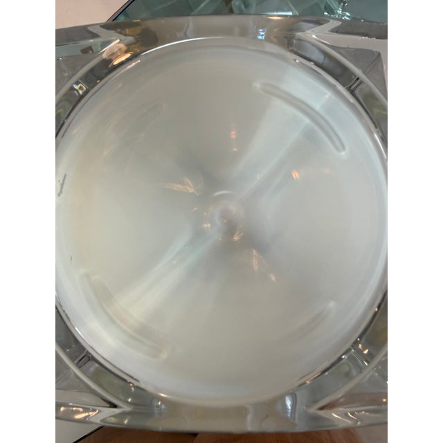 Vintage Waterford Metra Art Deco Vase. 10" tall, 5" square at top, 4.25" opening and 3.125" square at the base. There is a...