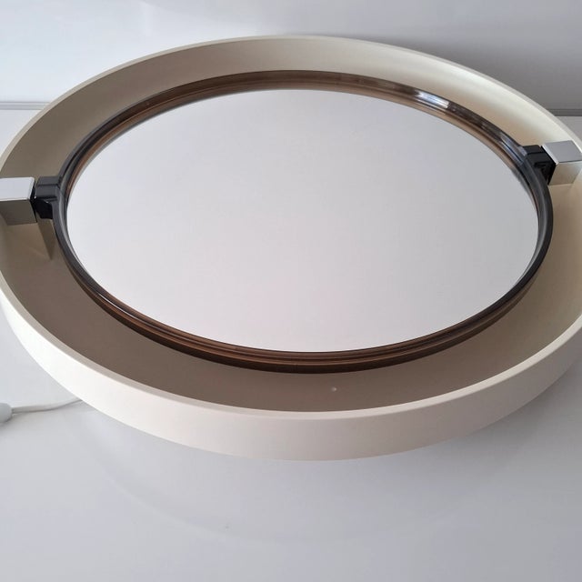 Allibert Illuminated Wall Mirror, Model a 41, Germany, 1970s For Sale - Image 4 of 18