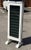 Mid Century Shop Display Cabinet Door opens to reveal many green baized shelves. Strong & solid. Sizes :- 121 cms tall,...