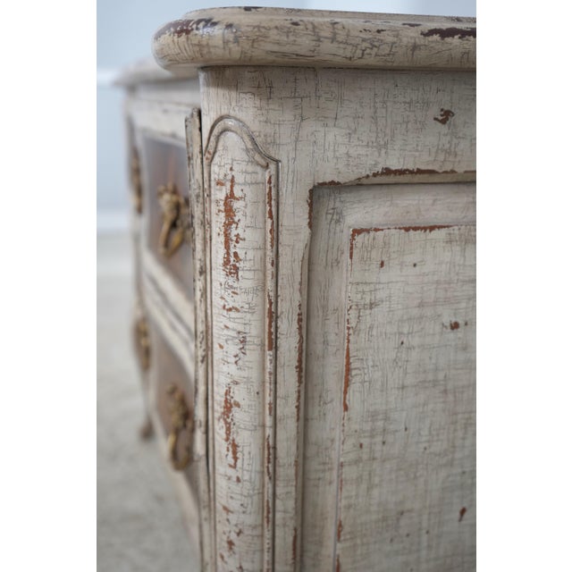 Theodore Alexander Continental Style Painted Commode Chest For Sale - Image 15 of 18