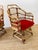 Wood Vintage 1960s Pair of Rattan Chairs / Boho Coastal Style For Sale - Image 7 of 12