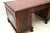 Antique Chippendale Pedestal Desk, 1900s For Sale - Image 9 of 11