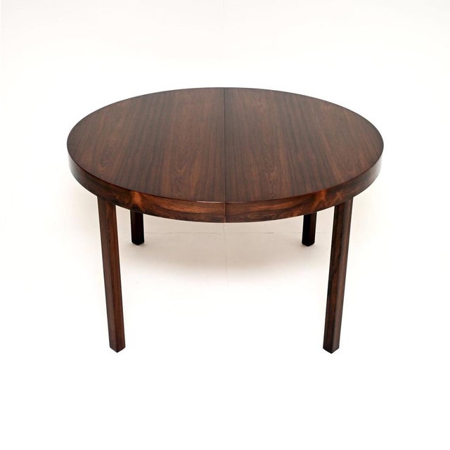 Vintage Danish Extending Dining Table by Ole Wanscher, 1960 For Sale - Image 4 of 11