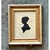 Vintage Silhouette Portrait in Gilt Frame For Sale - Image 10 of 13