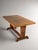 Swedish Grace Mahogany and Birch Burl Marquetry Dining Table, Sweden, 1930s For Sale - Image 9 of 9