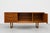 Wood Mid Century Modern Teak Sled Leg Credenza | Scandinavian Sideboard | Danish Modern Buffet Cabinet, Made in England, C. 1960’s For Sale - Image 7 of 12