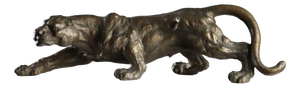 Bronze Panther Figurine