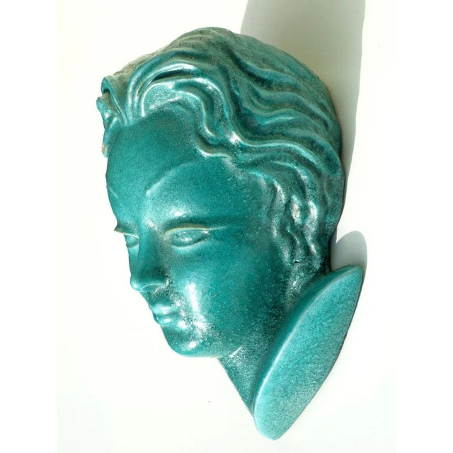 Art Deco Pottery Figures by G. B. Desalvo for Casa Dell'Arte, 1920s, Set of 2 For Sale - Image 4 of 11