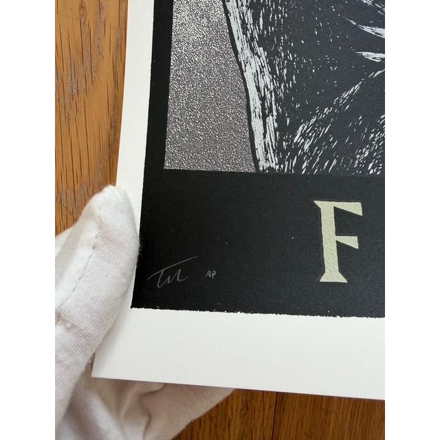 Foo Fighters, Bern Poster by Tommy Davidson-Hawley - Hand Pulled 4 Colour Screenprint, Printed in Uk For Sale - Image 13 of 14