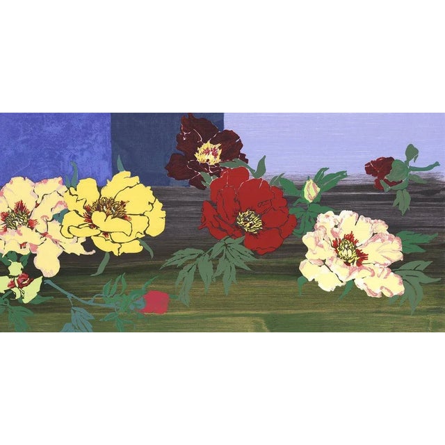 Artist: Robert Kushner Title: Linwood Year: 1997 Signed: No Medium: Serigraph Paper Size: 26 x 46 inches ( 66.04 x 116.84...