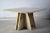 Mid-Century Modern Mid-Century Italian Square Travertine Coffee Table For Sale - Image 3 of 10