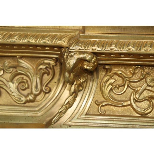 19th Century Figural French Bronze Mantel Clock Set Millard D Paris Japy Freres For Sale - Image 17 of 17