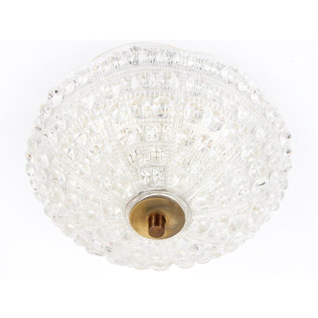 Gold Mid Century Ceiling Light by Carl Fagerlund for Offefors, 1960s For Sale - Image 8 of 9