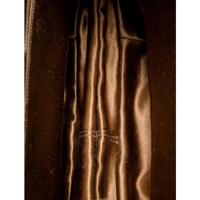 Judith Leiber 90s Judith Leiber Karung Tiger Eye Gemstone Karung SnakeSkin Day Evening Handbag Gemstones Vintage Shoulder For Sale - Image 4 of 11