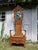 Antique Arts & Crafts Solid Oak Hall Tree Entry Bench Beveled Mirror Coat Rack For Sale - Image 12 of 14