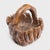 Antique Chinese Burled Market Basket For Sale - Image 4 of 5